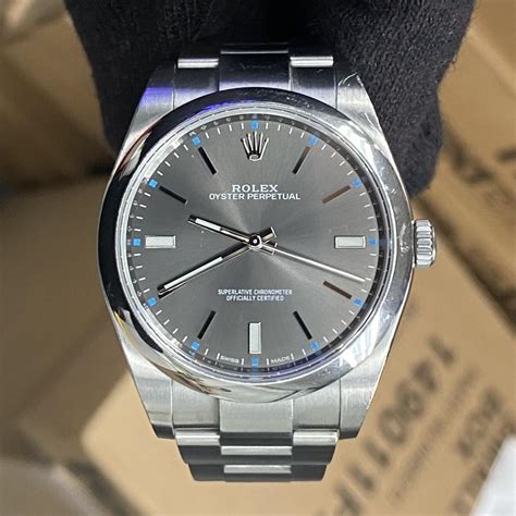 rolex op 39mm rhodium|rhodium oyster perpetual 39 discontinued.